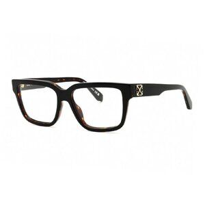 NEW OFF-WHITE EYEGLASSES BLACK UNISEX EYEWEAR OFF-WHITE OERJ07M STYLE 7M 1000